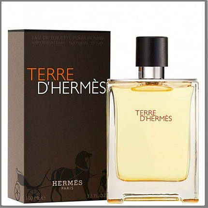 Hermes Terre d'hermes Eau De Toilette туалетна вода 100 ml. (Гермес Терра Д Гермес), фото 2