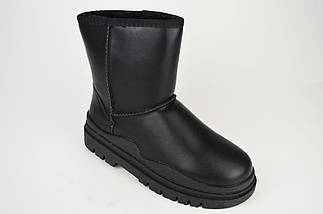 Уги жіночі Lonza 21983 39 Чорні шкіра 36, фото 2