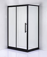 Душова кабіна AquaStream Premium S-Line ALL BLACKS 120S / Аквастрим Преміум З-Лайн Лівостороння