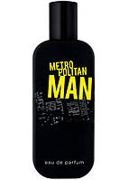Чоловічий парфум Metropolitan man - поєднання цитрусових нот бергамота і шоколадного відтінку.