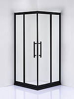 Душова кабіна AquaStream Premium S-Line ALL BLACKS 90S / Аквастрим Преміум З-Лайн