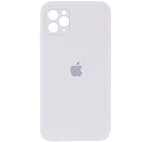 Чехол Silicone Case Square Full Camera Protective (AA) для Apple iPhone 11 Pro (5.8") Белый / White