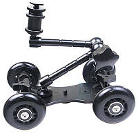 Стабілізаційний візок Dolly Kit Skater BLACK для відеознімання.