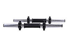 Комплект гантелей NEO-SPORT - 2 шт по 18.5 кг розбірних із змінними дисками, фото 4