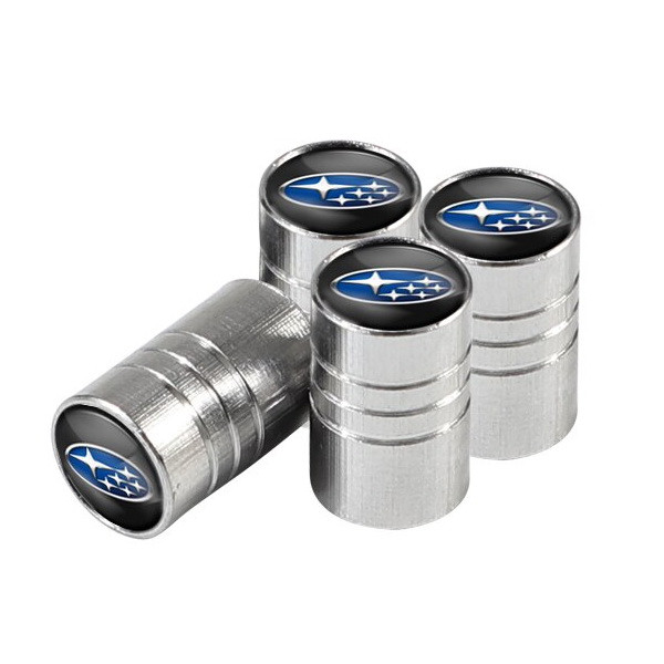 Ковпачки на ніпель для Subaru Alitek Long Silver Субару (4 шт.)