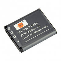 Aкумулятор DSTE для Casio NP-110, 1600 мА·год