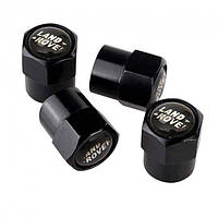 Ковпачки на ніпель для Рендж Ровер, Ленд Ровер Alitek Short Black Land Rover, 4 шт.