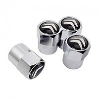 Захисні ковпачки на ніпель для Сітроен Alitek Pl Short Silver Citroen, 4 шт.