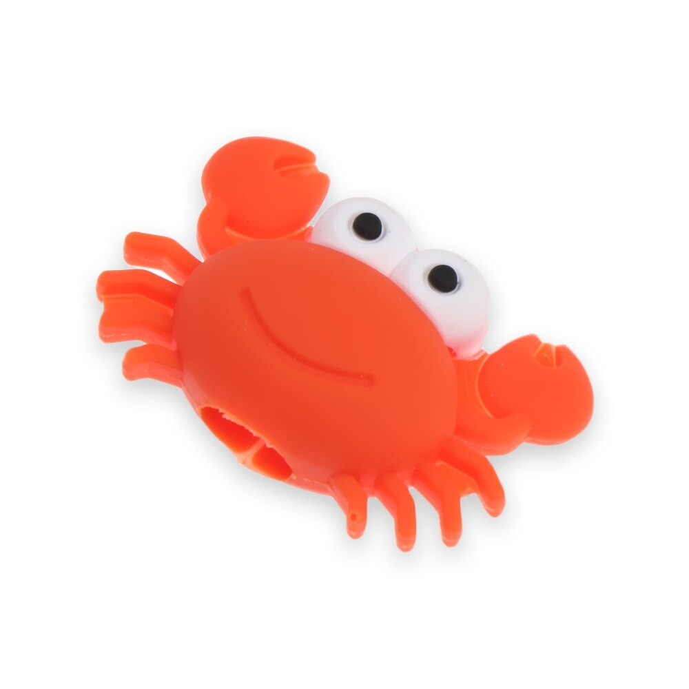 Захист від перетирання, органайзер для кабелю Lightning, Type C, Micro USB Alitek Animals Крабик