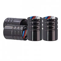 Ковпачки на ніпель для БМВ М Alitek Long Black BMW M (4 шт.)