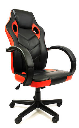 Крісло офісне комп'ютерній ютерне 7F RACER EVO, червоне, фото 1