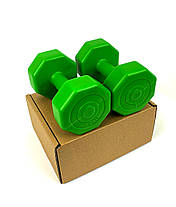 Гантелі для фітнесу NEO-SPORT 2 кг. x 2 шт., композитні, фото 4