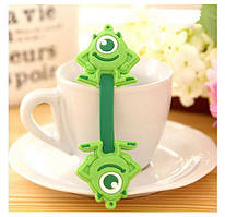 Органайзер і тримач для кабелю, навушників, дротів на кнопці Alitek Майк Вазовський 2