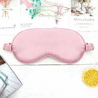ОЧЕНКА! Маска для сну із шовку Silenta Silk Wave Pink (запобігання)