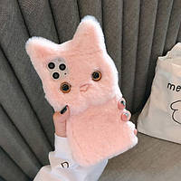 Панель чохол для Apple iPhone 12 Mini Alitek Котик Pink