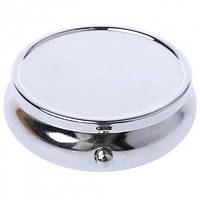 Металевий круглий футляр (3 відділи) Silenta Mirror Round