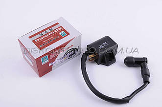 Котушка запалювання Suzuki AD50 ,ADDRESS 50/100 ,SEPIA (адресс) (+насвічник) JIANXING