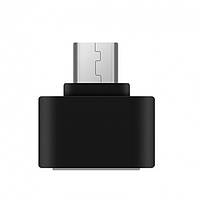 Мініперехідник OTG Alitek USB 2.0 — Micro USB Black