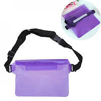 Водонепроникна сумка для телефона, документів, грошей Alitek Purple