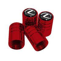 Ковпачки на ніпель захисні для лексус Alitek Long Red Lexus (4 шт.)