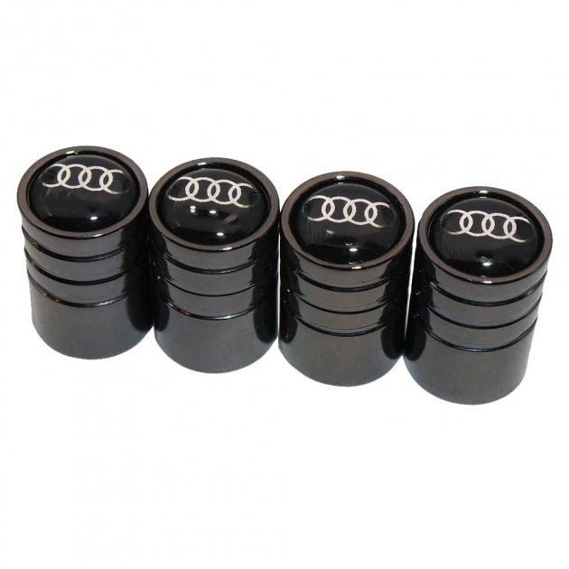 Ковпачки на ніпель для Аудіо Alitek Long Black Audi Кільця, 4 шт.