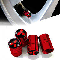 Ковпачки на ніпель для Міцубісі Alitek Long Red Mitsubishi, 4 шт.