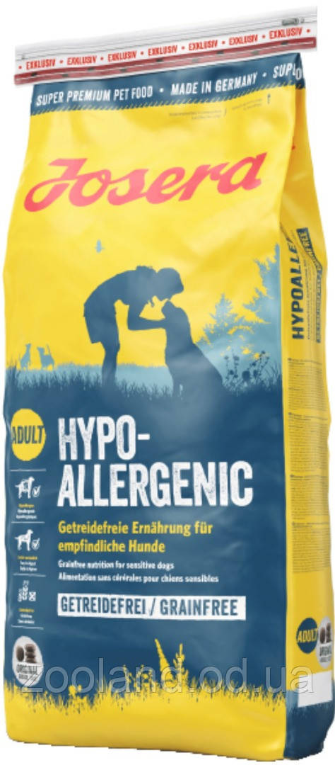 Josera Dog Hypoallergenic без злаків із протеїнами комах для дорослих собак, 4,5 кг