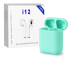 Зарядний бокс, Кейс для навушників InPods 12, i12 Alitek Green