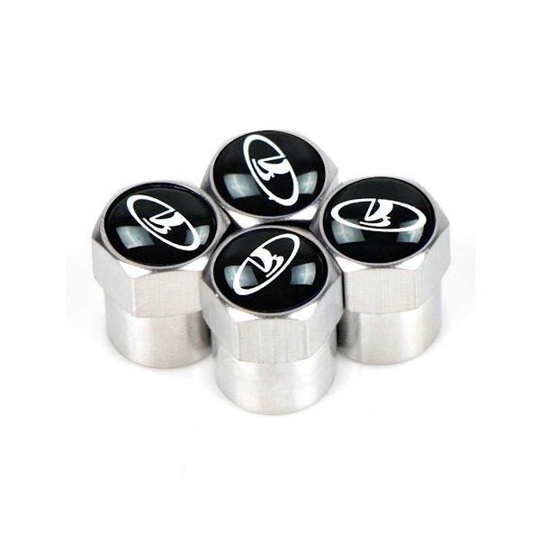 Ковпачки на ніпель ВАЗ, Lada, Жигулу Alitek Short Silver Лада (4 шт.), фото 1