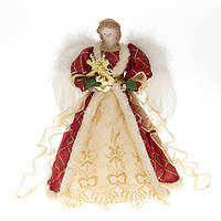 Різдвяний ангел червоний 32 cm Reinart Faelens (ціна за 1 штуку)