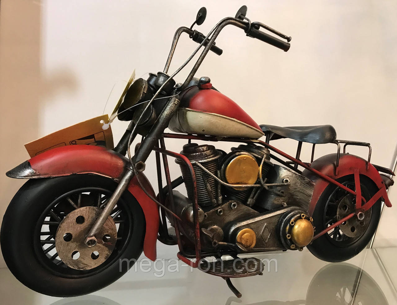 Мотоцикл металлический "US-Style", красный Reinart Faelens Kunstgewerbe (цена за 1 шт.) - фото 6 - id-p1490776979