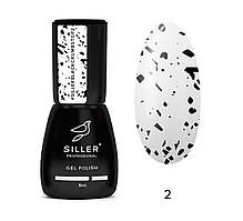 Top Siller Black Crumbs No Wipe No 2 (8 мл)