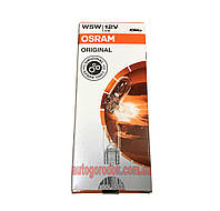 Лампа Osram W5W 12V 5W W2.1x9.5D