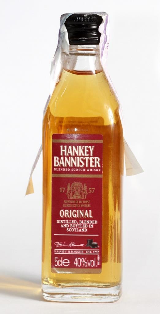 Миниатюра Hankey Bannister Original 0,05 L Scotland. КОЛЕКЦІОННИЙ ТОВАР НЕ ДЛЯ ВЖИВАННЯ!, фото 1