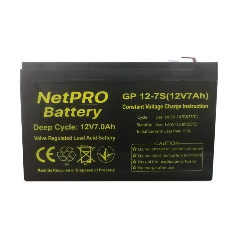 Акумулятор NetPRO GP 12-7S