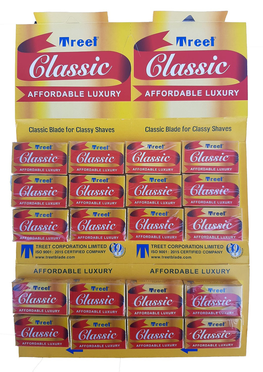 Леза класична Treet Classic 20*10 шт