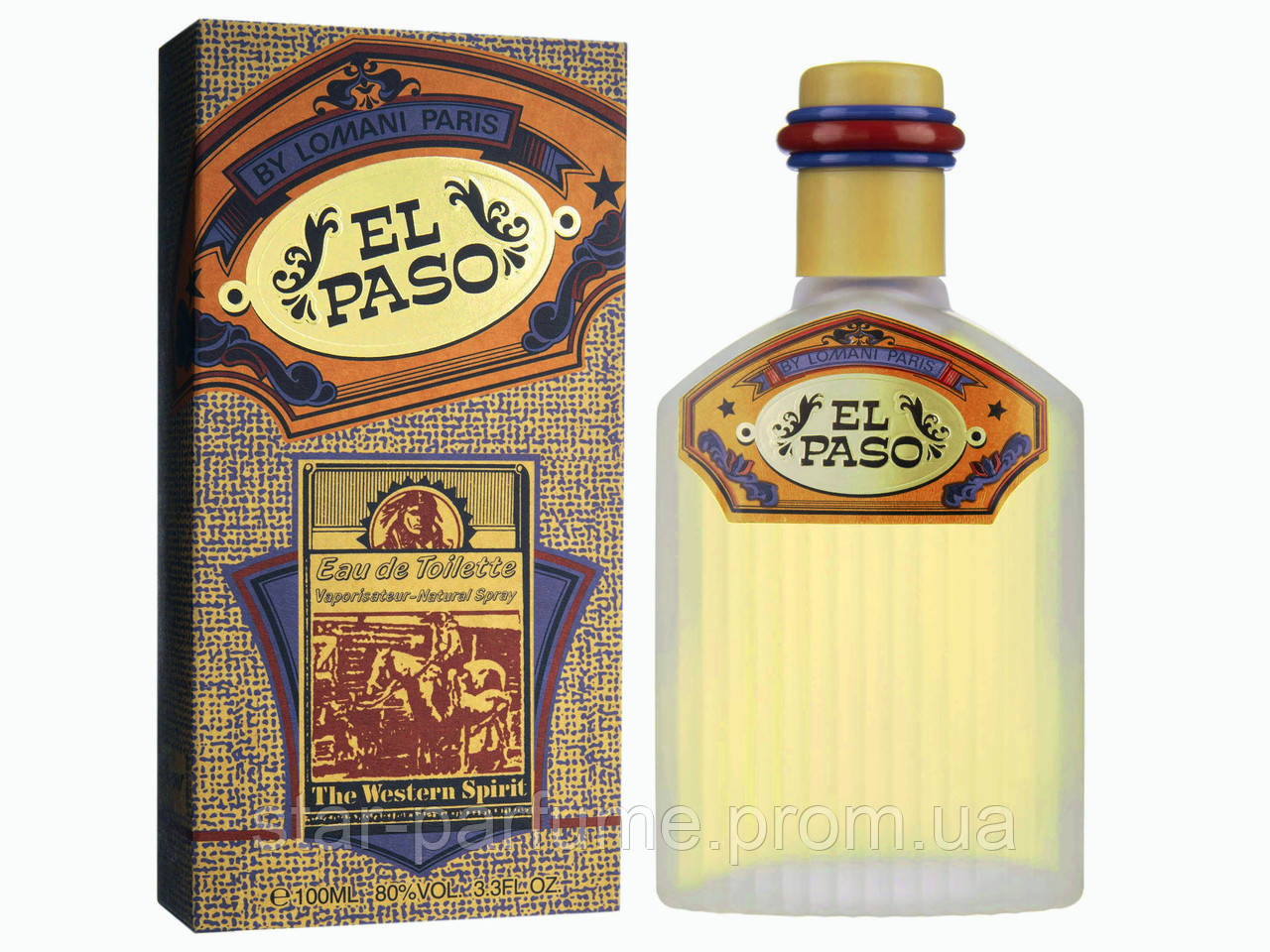 El Paso Parfums Parour, туалетная вода мужская, 100 мл - фото 1 - id-p1009162712