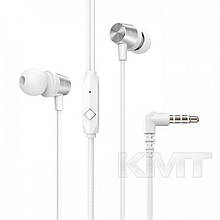 Навушники Hoco M79 Cresta універсальний earphones with microphone — White