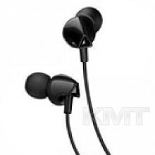 Вакуумні навушники Hoco M60 Perfect sound універсальний earphones with mic — Black