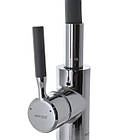 Змішувач для кухні з силіконовим виливом MIXXUS PREMIUM RIO 011 GRAY, фото 2