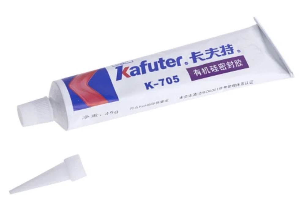 Надтекучий силіконовий герметик Kafuter K-705 RTV 45мл