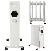 Масляний радіатор, обігрівач Concept RO3311 (2300Вт, 3 рівня, термостат, 11 ребер, Чехія)