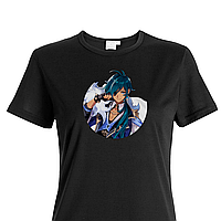 Футболка з принтом Genshin Impact Кея (Кейа Kaeya).