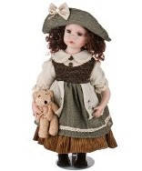 Порцелянова лялька колекційна 50cm Reinart Faelens (ціна за 1 штуку)