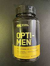 Вітаміни для чоловіків Optimum Опти мен Nutrition Opti-Men Multivitamin 90 tabs