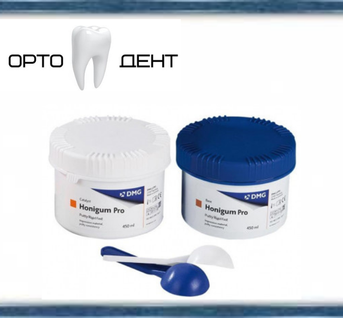 А-силикон база DMG Honigum pro putty soft(2*450мл) - фото 2 - id-p1430946065