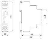 Реле (таймер) часу асиметричного повторення циклу t17, фото 3