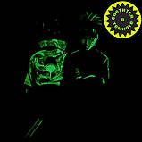 Зріст 152 Світиться толстовка на флісі з капюшоном для підлітків "Наруто і Саске"/ Підліткова кофта, худи на хлопчика чи дівчинку, фото 5