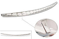 Захисна накладка на задній бампер для Mercedes-Benz C-Class W206 4Dr 2021+ /хромована нерж.сталь/