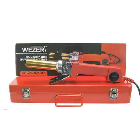 Паяльник круглий для пластикових труб Wezer 16-32 мм 800 Вт CF32-Т, фото 1